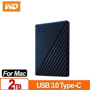 WD My Passport for Mac 2TB 2 . 5吋USB - C行動硬碟(2019)