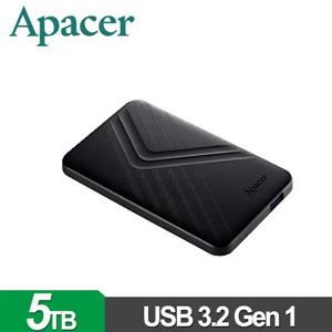 Apacer宇瞻 AC236 5TB(時尚黑) 2 . 5吋行動硬碟