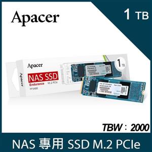 Apacer宇瞻 PP3480 1TB M . 2 PCIe NAS SSD