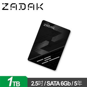 ZADAK TWSS3 1TB 2 . 5吋 SATA SSD