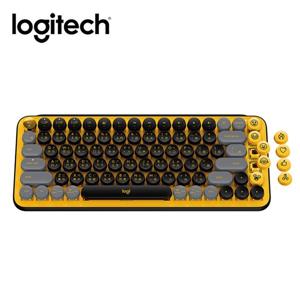 羅技 POP Keys無線機械式鍵盤-酷玩黃