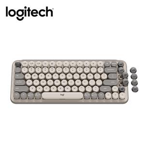 羅技 POP Keys無線鍵盤-迷霧灰